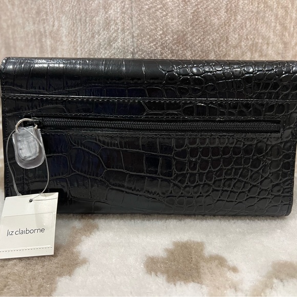Liz Claiborne Faux Snakeskin Wallet- NWT - Picture 5 of 16